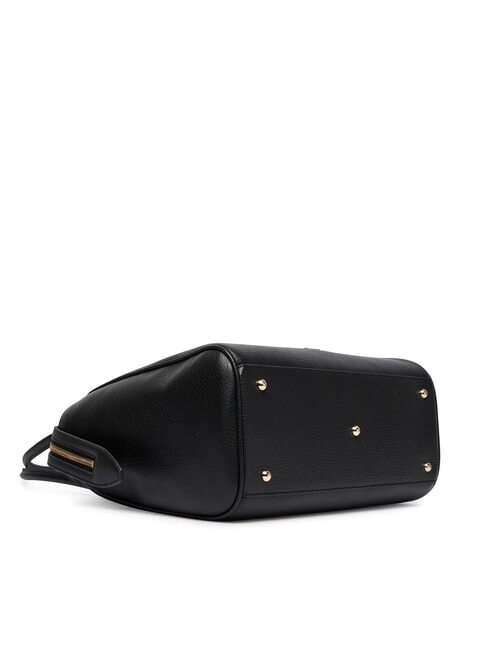 AMBRA Sac bandouli&egrave;re en cuir Noir - Sacs pour Femme