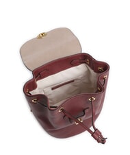 FURLA MOONLIGHT Sac &agrave; dos en cuir pomme rouge - Sacs pour Femme - 4