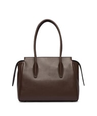 FURLA AMBRA Sac bandouli&egrave;re en cuir chocolat - Sacs pour Femme - 3