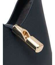 FURLA GOCCIA Sac bandouli&egrave;re en cuir for&ecirc;t sombre - Sacs pour Femme - 3