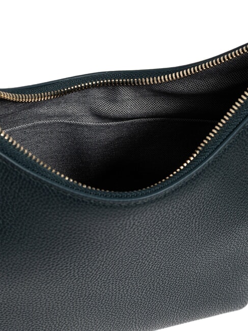 GOCCIA Sac bandouli&egrave;re en cuir martel&eacute; for&ecirc;t sombre - Sacs pour Femme