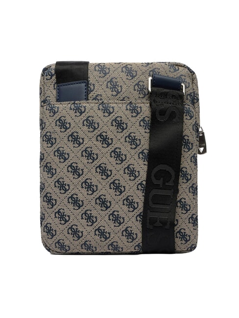 BOSTON II sac bandouli&egrave;re sable/bleu - Sacs en Bandouli&egrave;res pour Homme