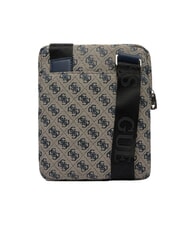 GUESS BOSTON II sac bandouli&egrave;re sable/bleu - Sacs en Bandouli&egrave;res pour Homme - 3