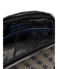 GUESS BOSTON II sac bandouli&egrave;re sable/bleu - Sacs en Bandouli&egrave;res pour Homme - 4