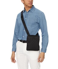 GUESS BOSTON II sac bandouli&egrave;re noir fonc&eacute; - Sacs en Bandouli&egrave;res pour Homme - 2