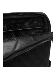 GUESS BOSTON II sac bandouli&egrave;re noir fonc&eacute; - Sacs en Bandouli&egrave;res pour Homme - 4
