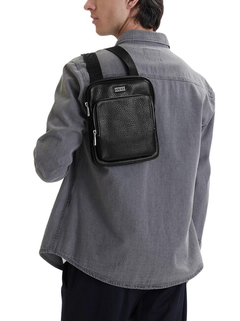 BOSTON sac bandouli&egrave;re NOIR - Sacs en Bandouli&egrave;res pour Homme