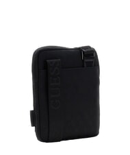 GUESS BOSTON sac plat noir fonc&eacute; - Sacs en Bandouli&egrave;res pour Homme - 3
