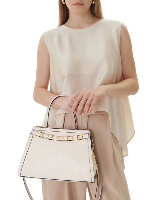 DOVIE Sac &agrave; main avec bandouli&egrave;re OFFWHITE - Sacs pour Femme