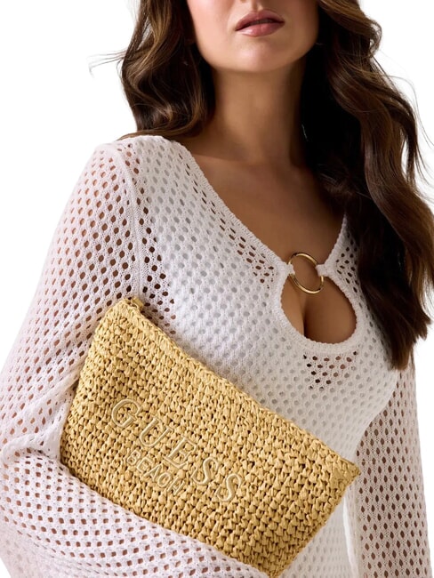 RAFFIA Sac &agrave; main sable nu - Sacs pour Femme