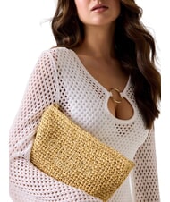 GUESS RAFFIA Sac &agrave; main sable nu - Sacs pour Femme - 2