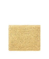 GUESS RAFFIA Sac &agrave; main sable nu - Sacs pour Femme - 4
