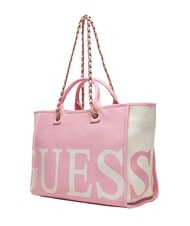 GUESS LOGO sac &agrave; main/&eacute;paule rose sauvage - Sacs pour Femme - 3