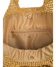 GUESS RAFFIA sac de plage bandouli&egrave;re sable nu - Sacs pour Femme - 3