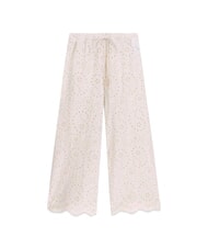 GUESS CELESTE Pantalon Sangallo perle p&acirc;le - Pantalons pour femmes - 3