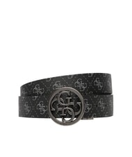 GUESS MILANO ceinture en cuir NOIR - Ceintures - 2