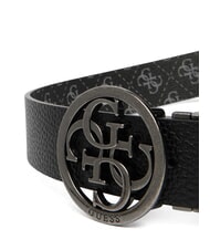 GUESS MILANO ceinture en cuir NOIR - Ceintures - 3