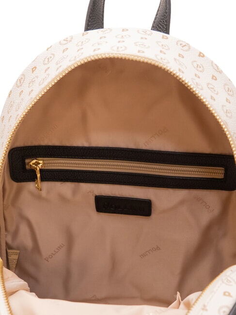 HERITAGE Sac &agrave; dos ivoire noir - Sacs pour Femme