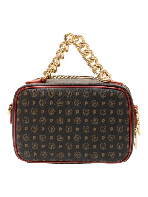 HERITAGE Sac &agrave; main avec poches laque noire - Sacs pour Femme