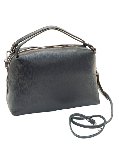 ALIFA Sac en cuir avec bandouli&egrave;re vert velours - Sacs pour Femme