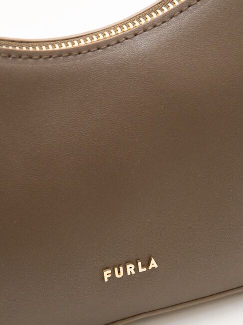 DIAMANTE Sac bandouli&egrave;re en cuir acajou - Sacs pour Femme