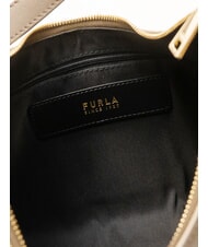 FURLA DIAMANTE Sac bandouli&egrave;re en cuir acajou - Sacs pour Femme - 4