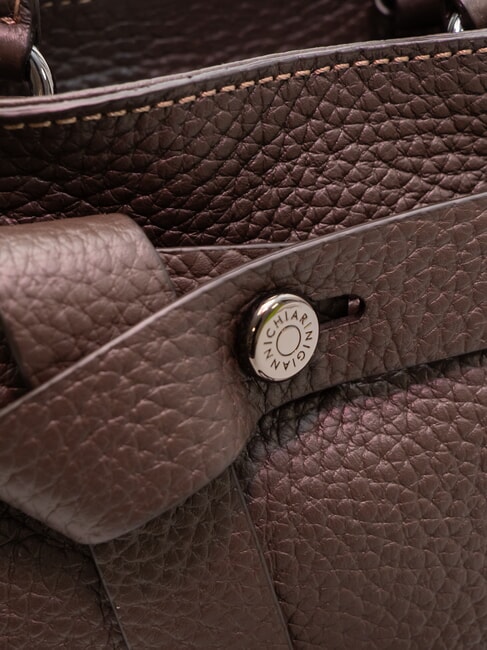 MIRANDA Sac &agrave; main en cuir avec bandouli&egrave;re exprim&eacute; - Sacs pour Femme
