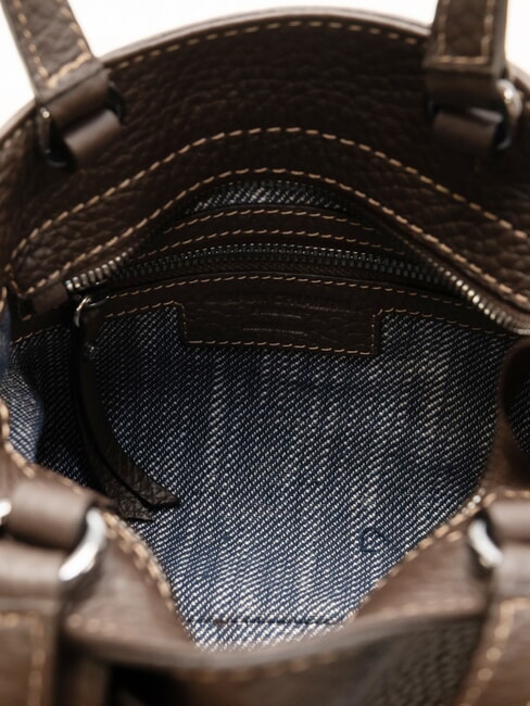 MIRANDA Sac &agrave; main en cuir avec bandouli&egrave;re exprim&eacute; - Sacs pour Femme