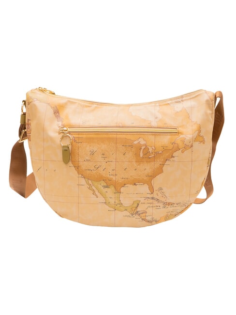 SOFT RANCH Sac bandouli&egrave;re, imprim&eacute; g&eacute;om&eacute;trique olive verte - Sacs pour Femme