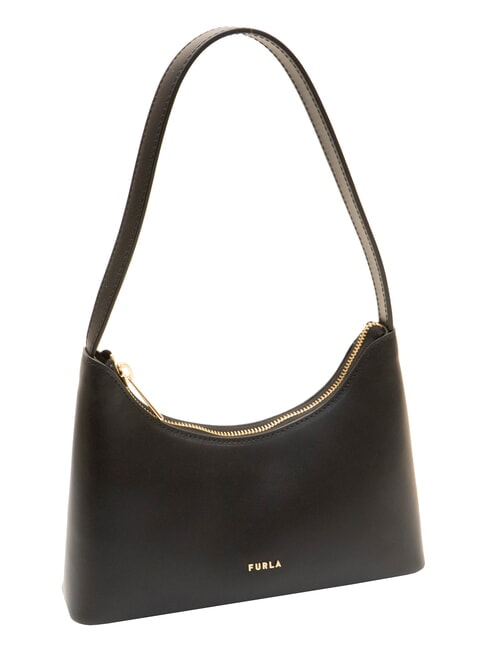 DIAMANTE Sac bandouli&egrave;re en cuir Noir - Sacs pour Femme