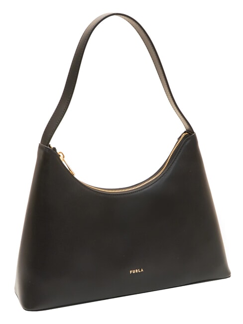 DIAMANTE Sac bandouli&egrave;re en cuir Noir - Sacs pour Femme