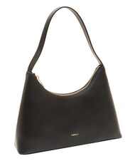FURLA DIAMANTE Sac bandouli&egrave;re en cuir Noir - Sacs pour Femme - 2