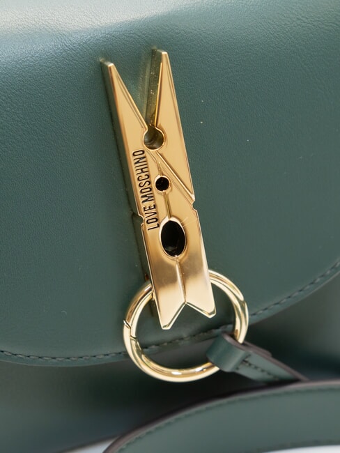 PINNED LOVE Mini sac &agrave; main avec bandouli&egrave;re vert - Sacs pour Femme