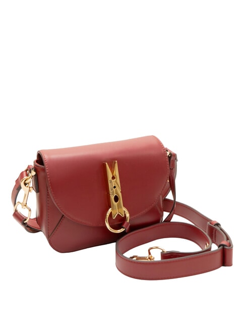 PINNED LOVE Mini sac &agrave; main avec bandouli&egrave;re vin - Sacs pour Femme