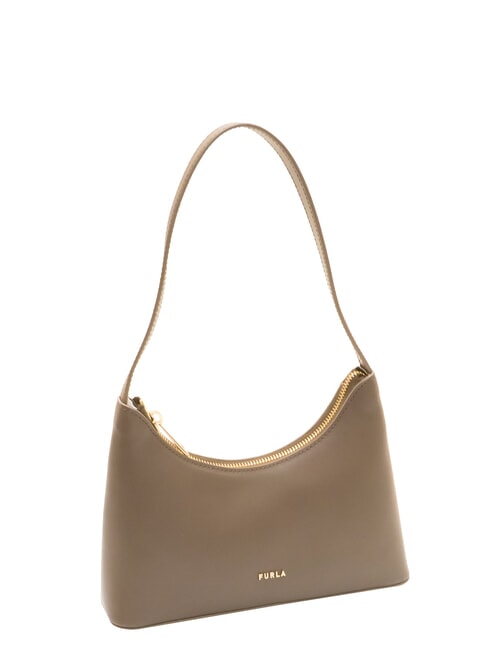 DIAMANTE Sac bandouli&egrave;re en cuir acajou - Sacs pour Femme