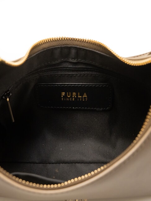 DIAMANTE Sac bandouli&egrave;re en cuir acajou - Sacs pour Femme