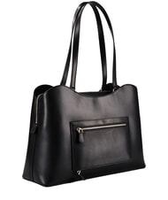 GUESS JANIE Sac cabas &agrave; bandouli&egrave;re NOIR - Sacs pour Femme - 3