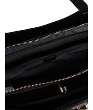 GUESS JANIE Sac cabas &agrave; bandouli&egrave;re NOIR - Sacs pour Femme - 5
