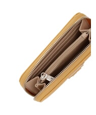 GUESS LAUREL 2 portefeuille zipp&eacute; de taille moyenne ambre - Portefeuilles Femme - 2