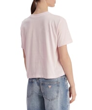 GUESS JEANS SS CN BOXY ICONIC  T-shirt en coton lilas d'&eacute;t&eacute; - T-shirt - 2