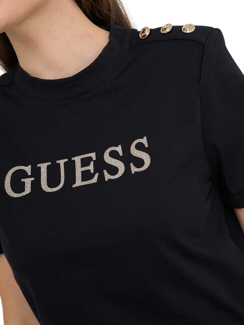 MARINA T-shirt en coton jetbla - T-shirt