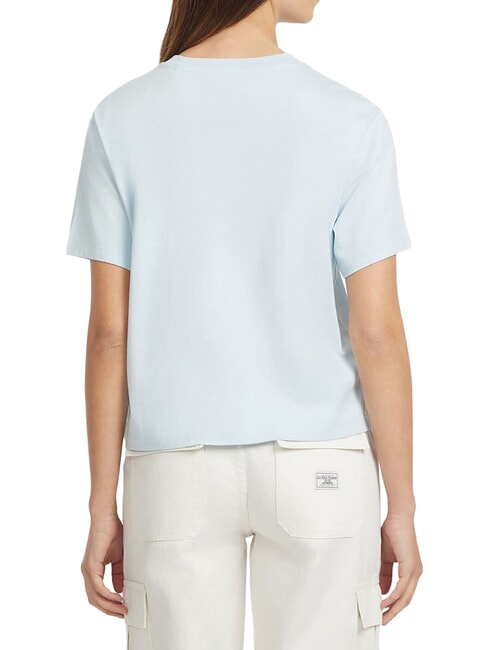SS CN BOXY ICONIC  T-shirt en coton bleu a&eacute;rien - T-shirt
