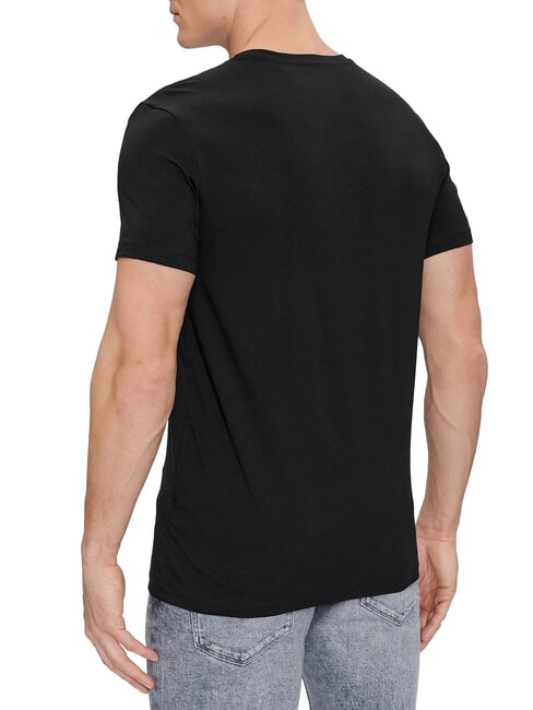 CALEB HERO Lot de 2 t-shirts noir de jais avec givre g - T-shirt