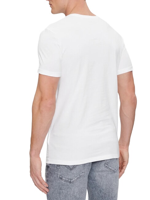 CALEB HERO Lot de 2 t-shirts blanc optique - T-shirt