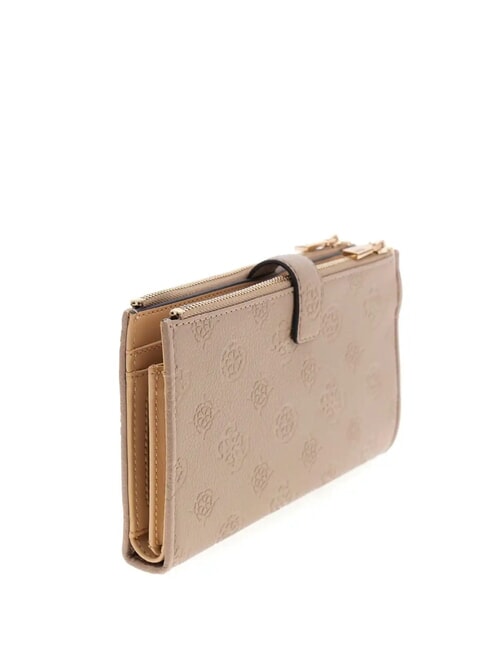 ANISE SLG Portefeuille pour femme logo taupe fonc&eacute; - Portefeuilles Femme