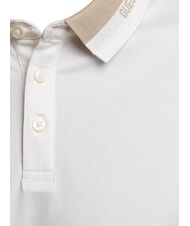 GUESS PAUL polo &agrave; manches courtes sel blanc - chemise polo - 3
