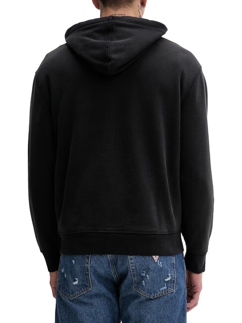 REG Sweatshirt &agrave; capuche noir de jais multi - Pulls molletonn&eacute;s