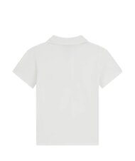 GUESS KID polo en coton blanc pur - Tee-shirt enfant - 2
