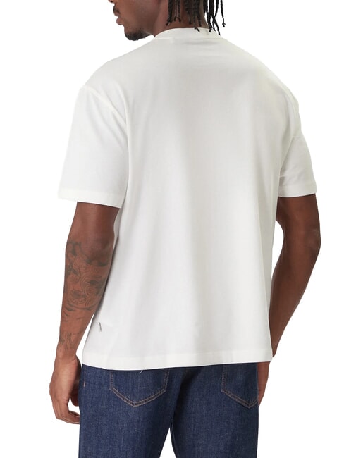 BAKER T-shirt en coton blanc d'alb&acirc;tre - T-shirt