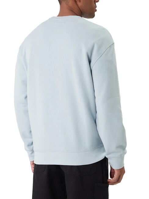 REG Sweat-shirt en coton aura bleue multi - Pulls molletonn&eacute;s